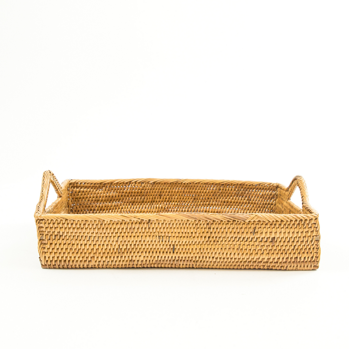 Ata reed basket with side handles (BSH2008)