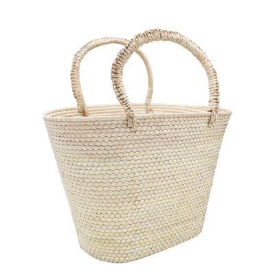 Artisan Basket With Double Handles  (Bsh5012)