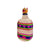 Home Crochet Palm Straw Wrapped Glass Bottle (BSH1010)
